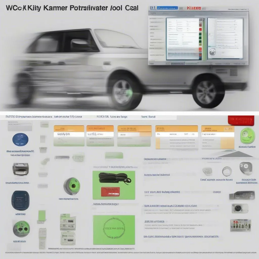 User Interface of Wcotty Kilmer Scan Tool