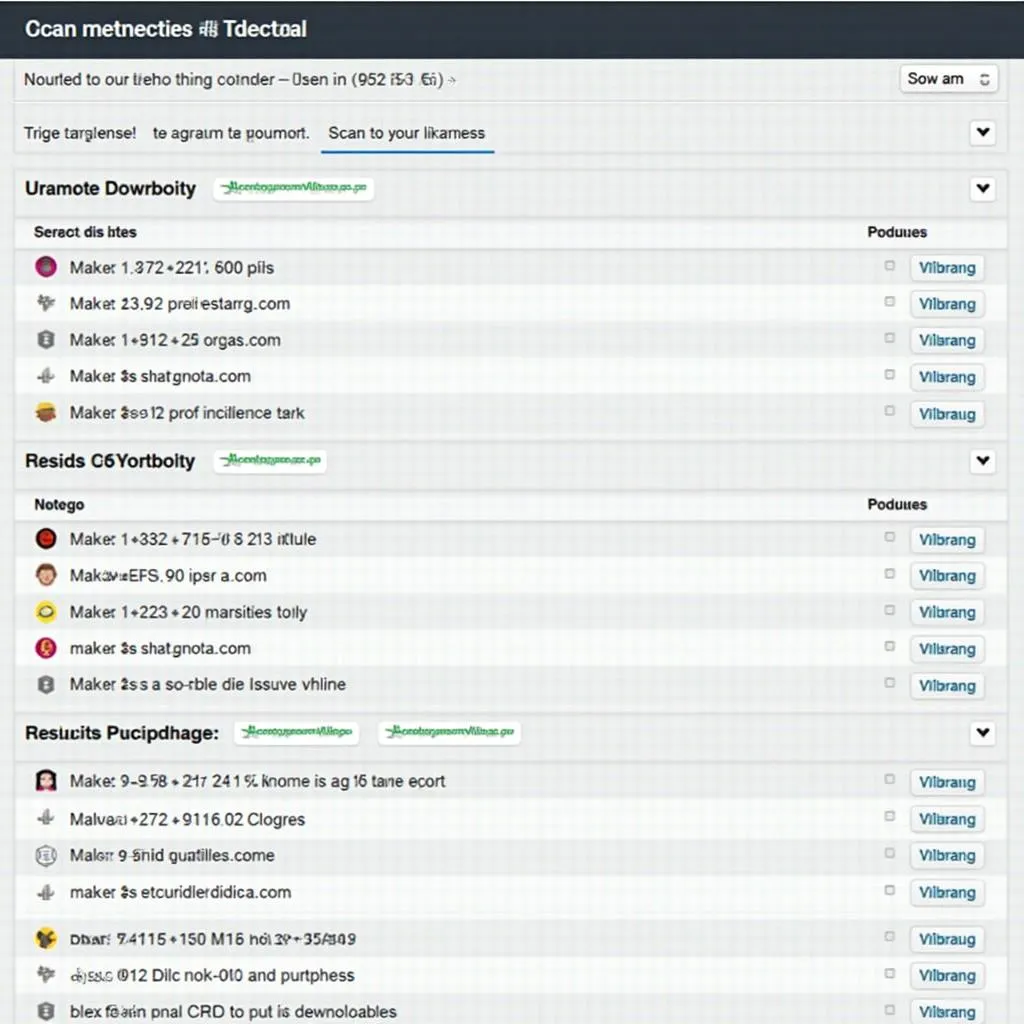 Website Malware Scan Results