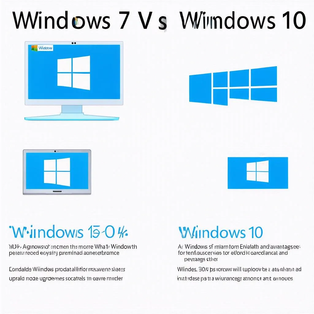 Windows 7 vs Windows 10