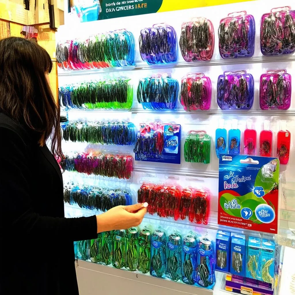 Woman Choosing Air Freshener