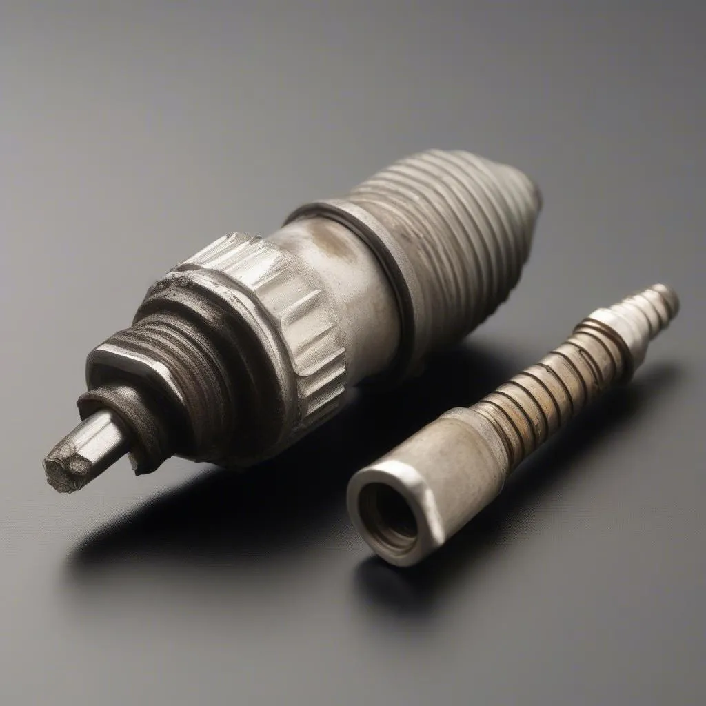 Worn-out Spark Plug