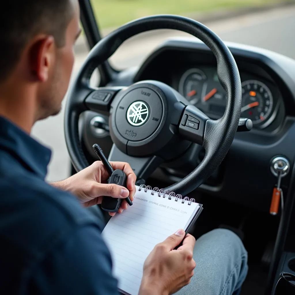 Yamaha Golf Car Owner Using a Scan Tool