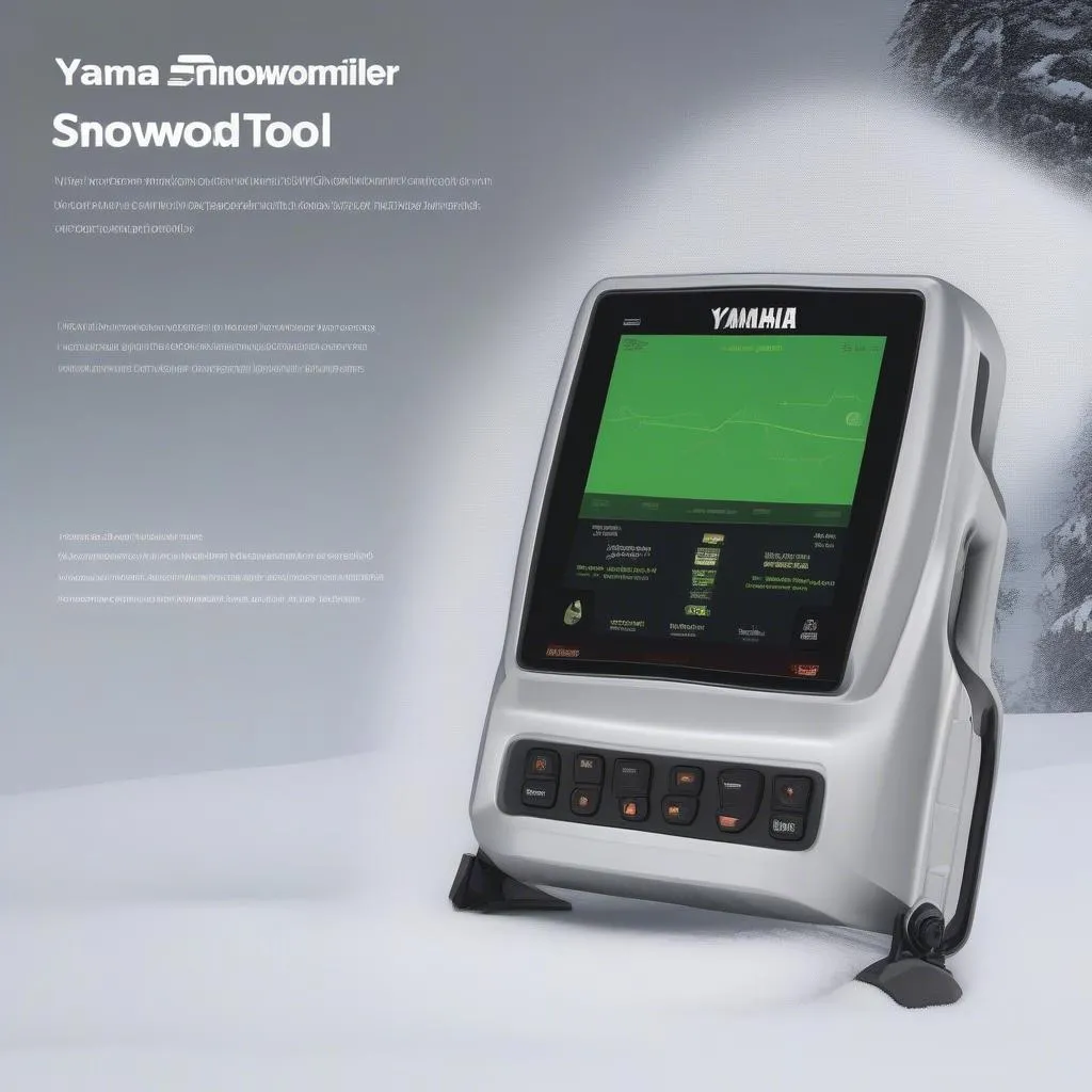 Yamaha Snowmobile Scan Tool: A Close-Up