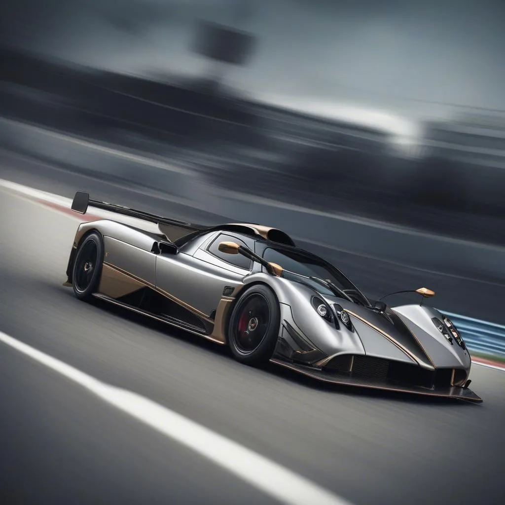 Zonda on the Race Track