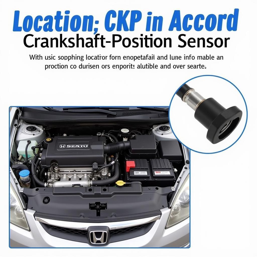 2003 Honda Accord CKP Sensor Location