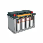 12 Volt Car Battery Components