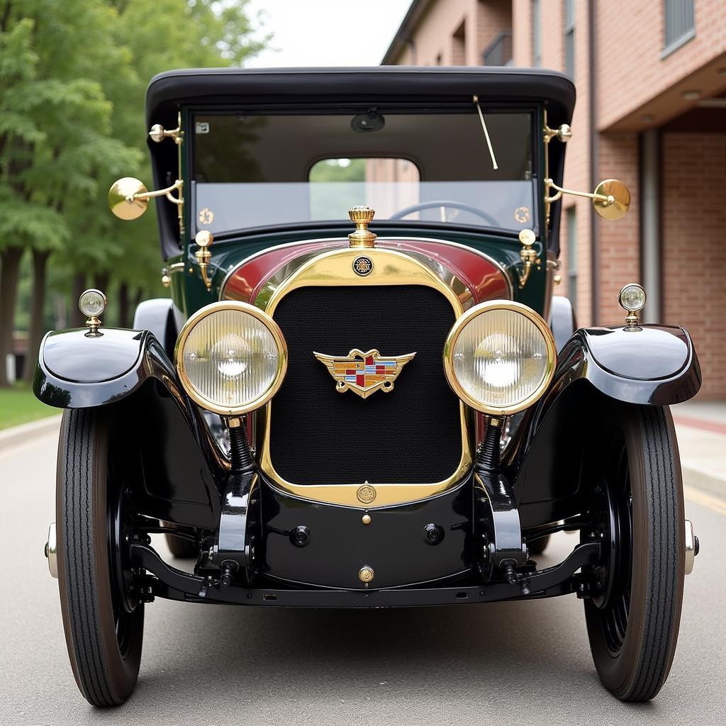 A 1914 Cadillac Type 51 with a front trunk