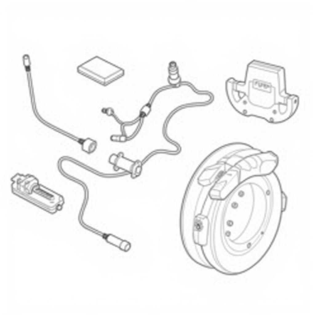 1995 Suburban 4x4 ABS Brake System Diagram