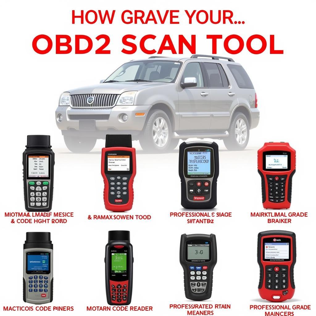 OBD2 Scan Tool Options for 2005 Mercury Mountaineer