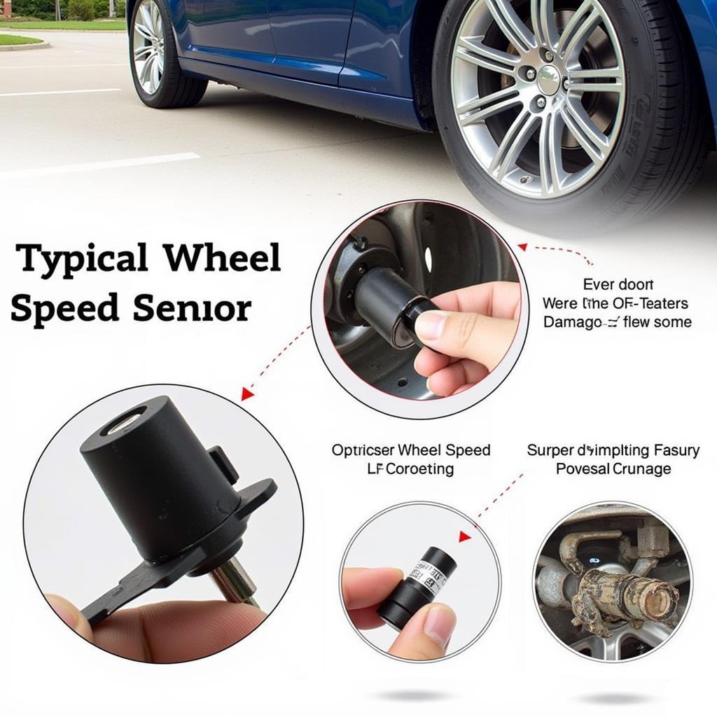 2013 Chrysler ABS Wheel Speed Sensor Location and Inspection