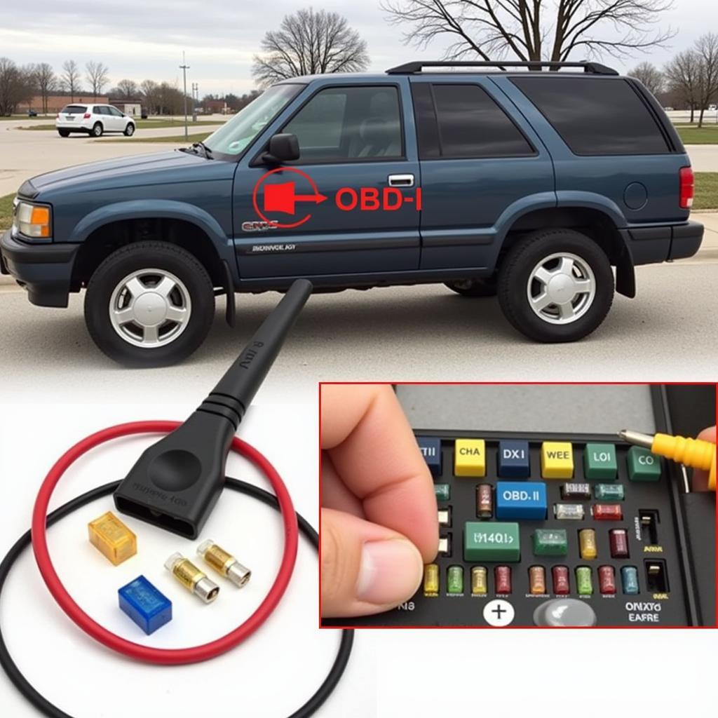 1996 GMC Jimmy Fuse Box Location