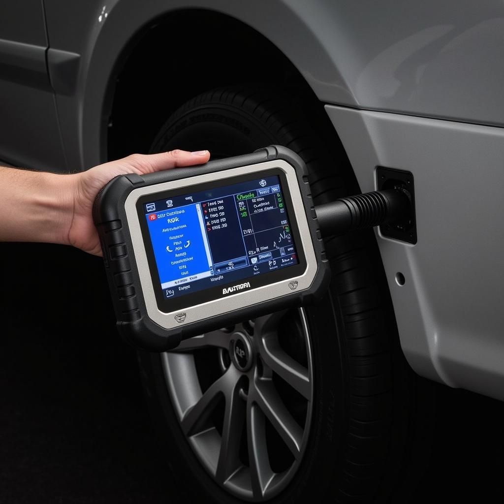 Actron scan tool used for car diagnostics