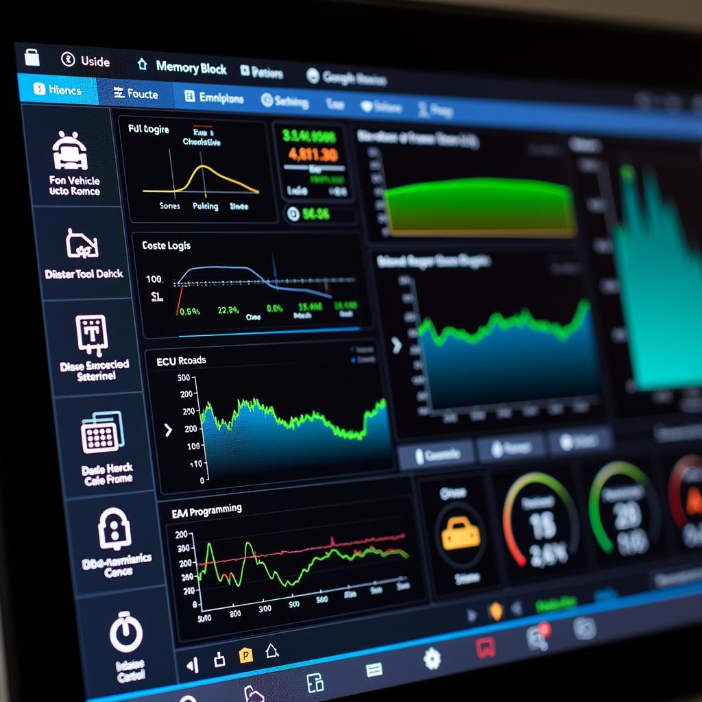 Advanced features of scan memory blocks tools