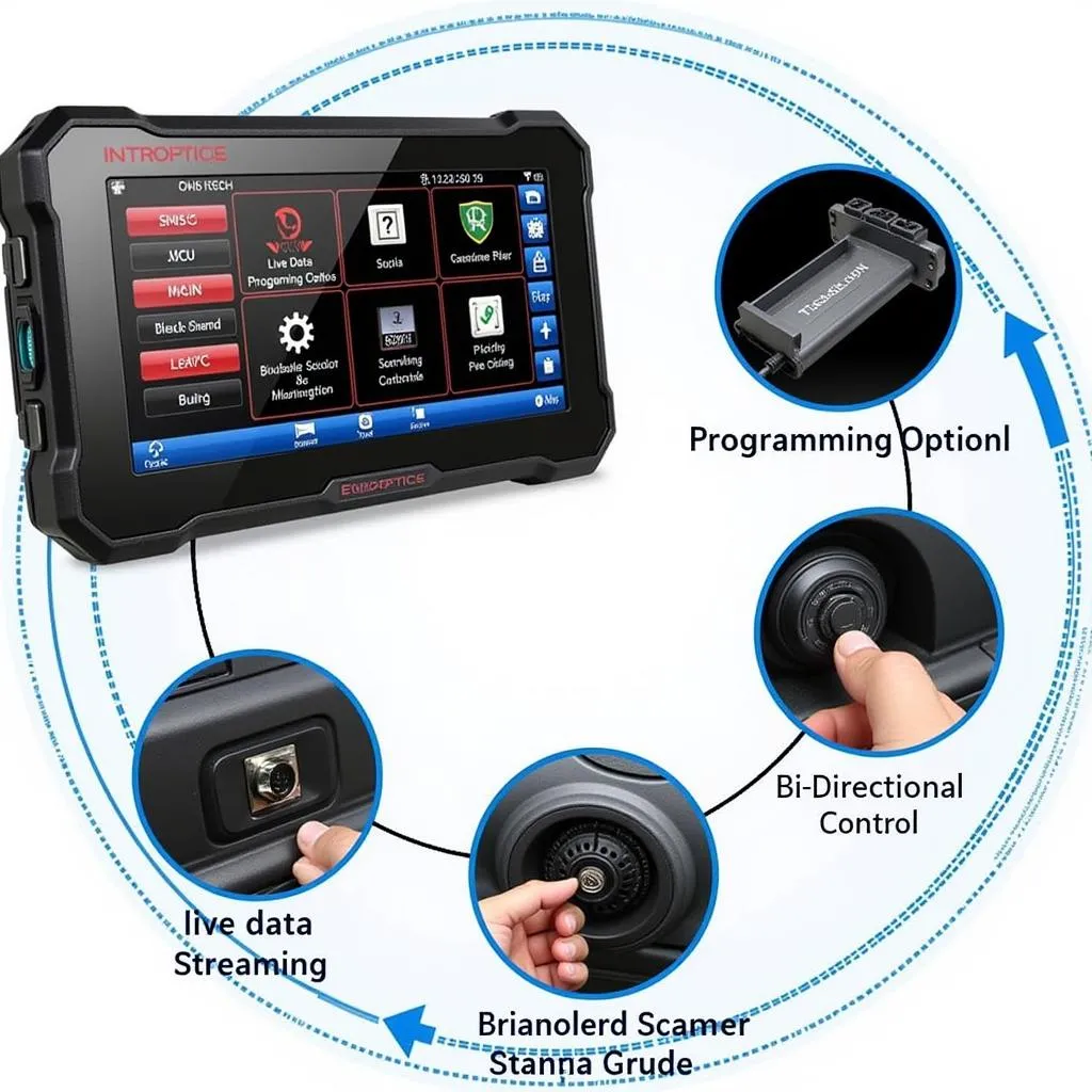 Advanced Scanner with Live Data Streaming, Programming, and Bi-directional Control