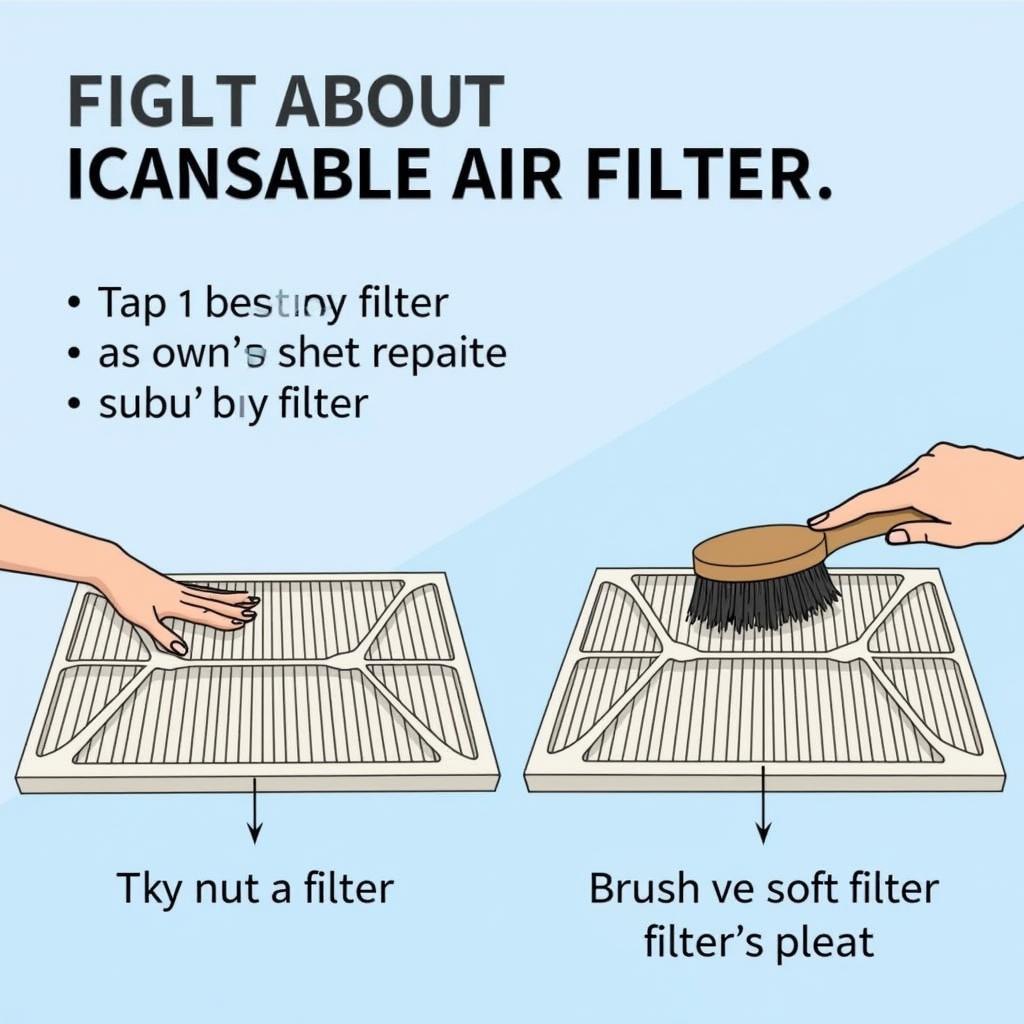 Cleaning your air filter