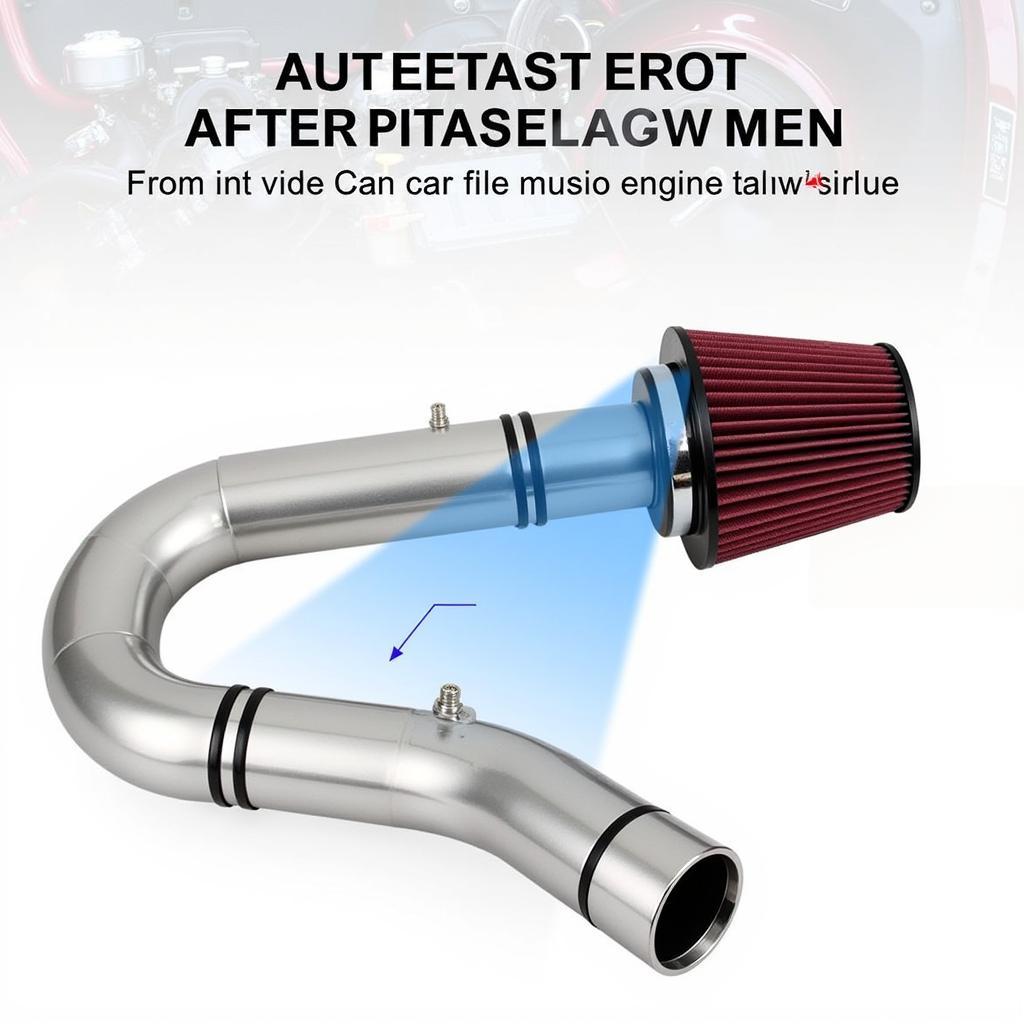 Aftermarket air intake system