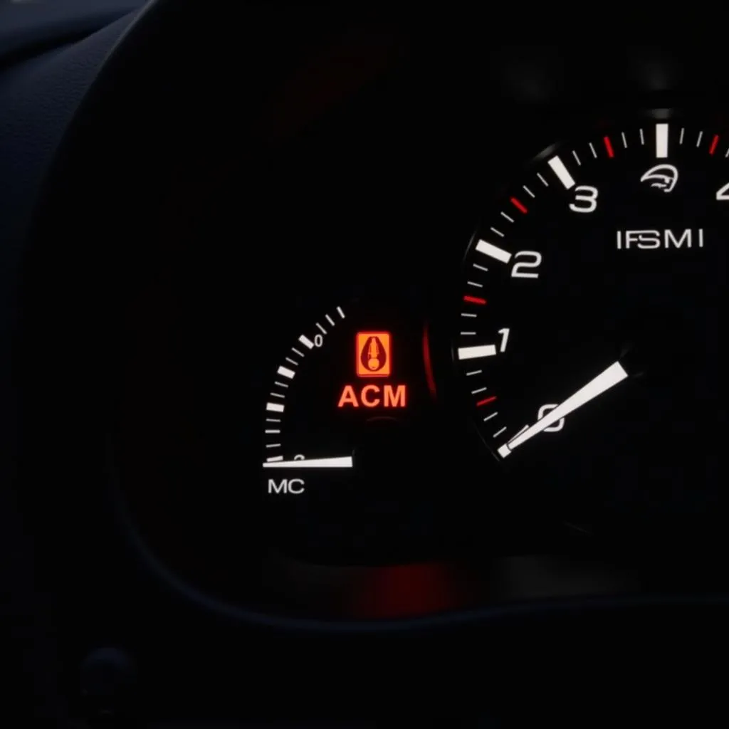 Airbag Warning Light on Dashboard