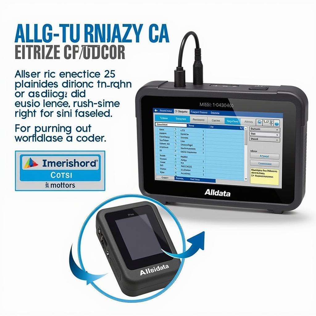 Alldata ADS Pro scan tool