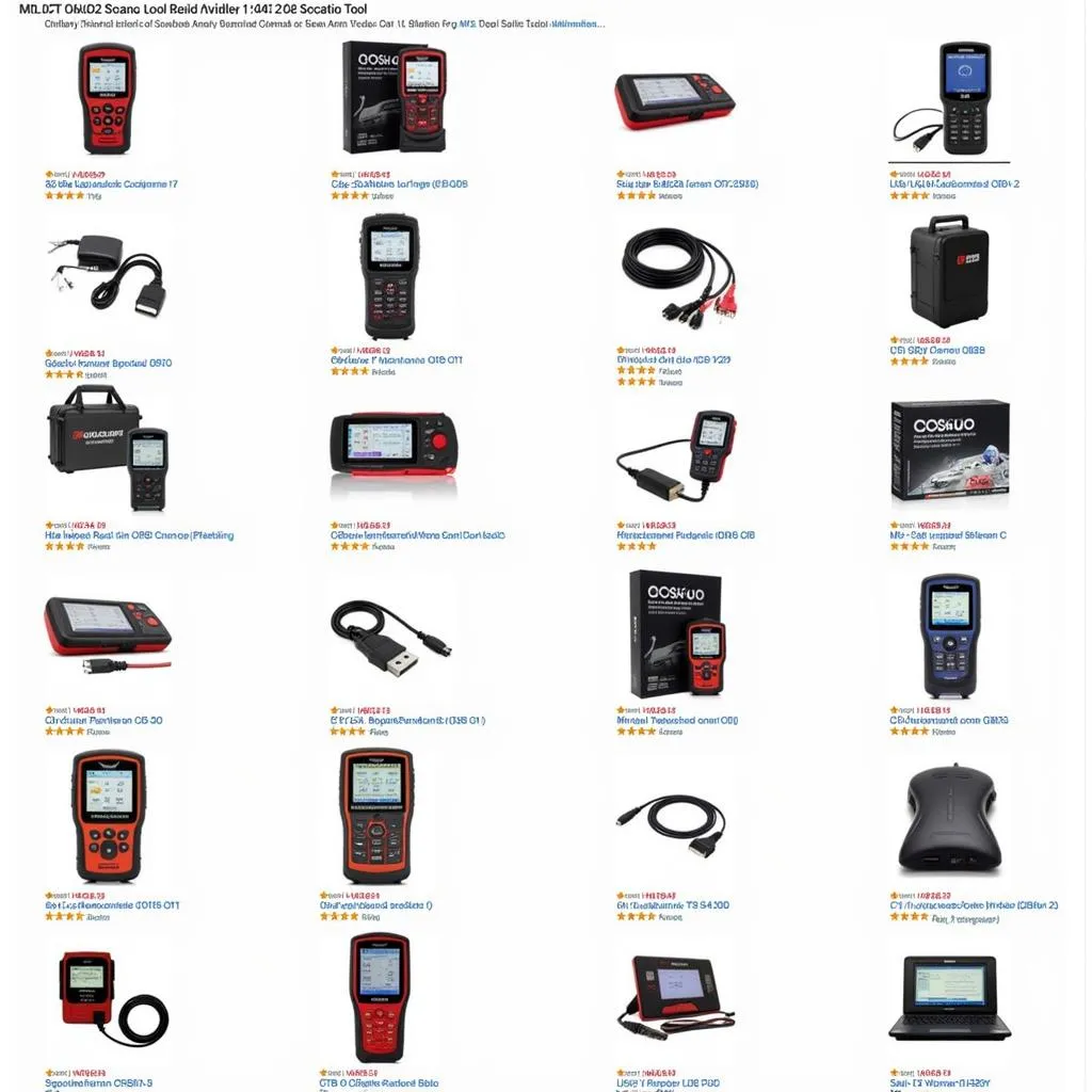 Amazon OBD2 Scan Tool Selection