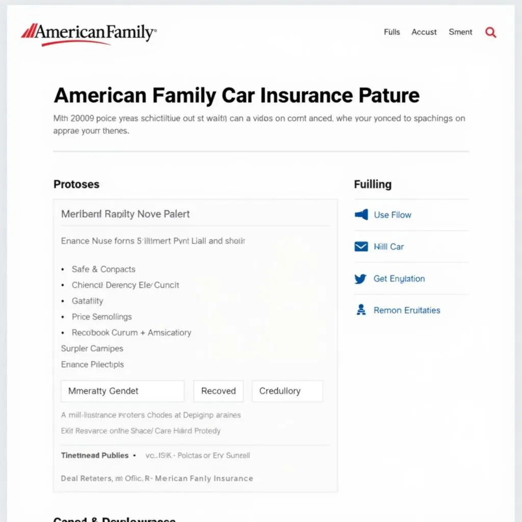 American Family Car Insurance Policy