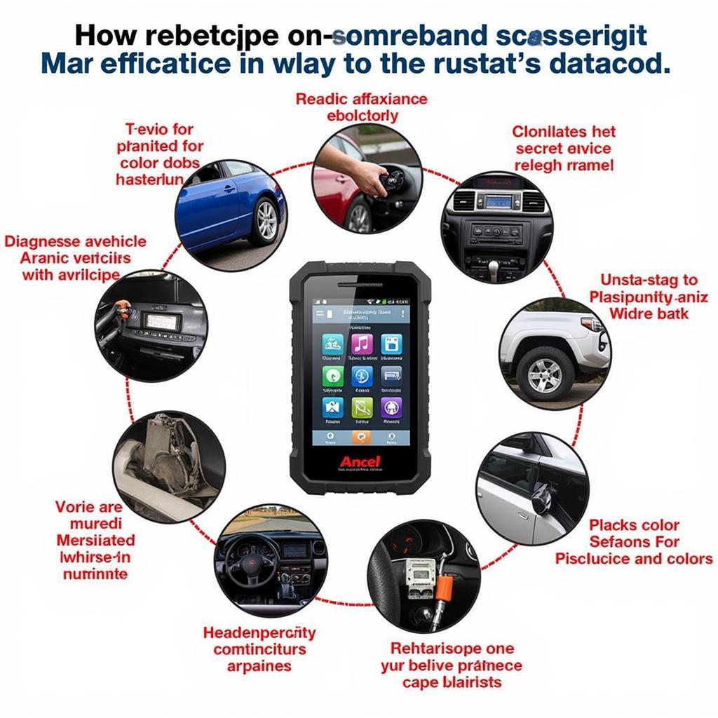 Ancel Bi-Directional Scan Tool Features