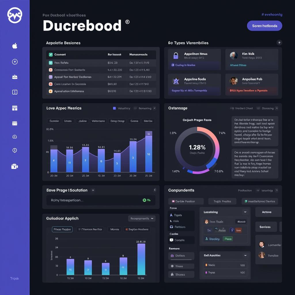 Application Vulnerability Scan Tool Dashboard