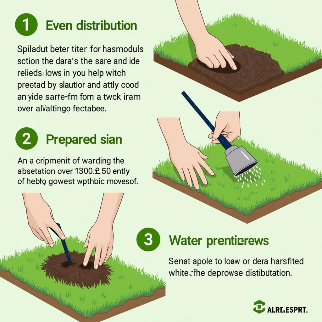 Applying Scott's Products and Overseeding a Lawn