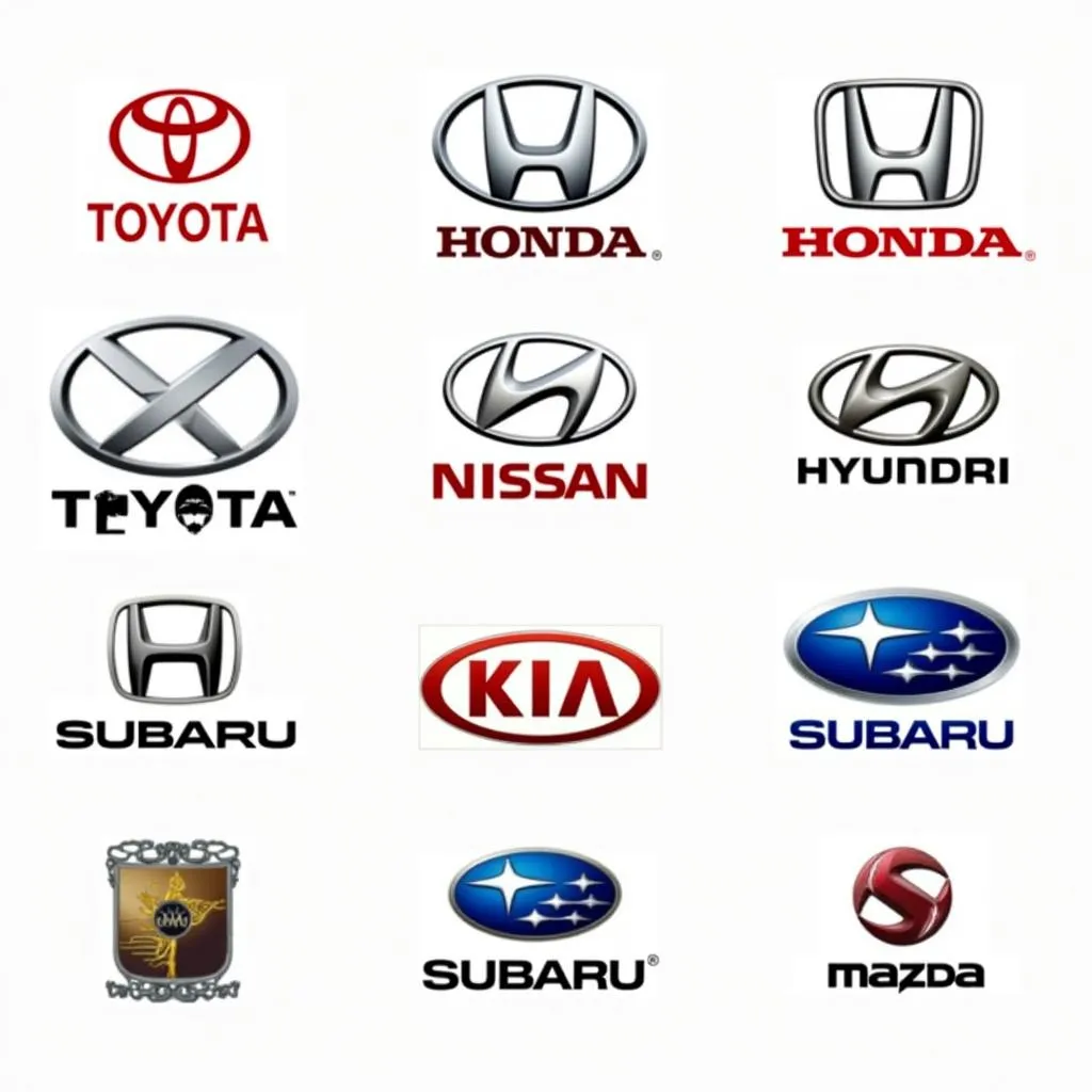 Asian Car Brand Logos