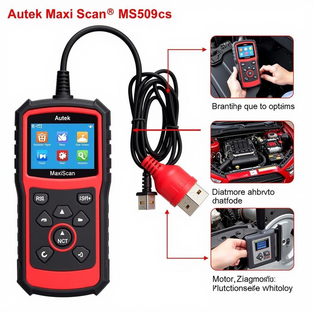 Autek MaxiScan MS509 scan tool