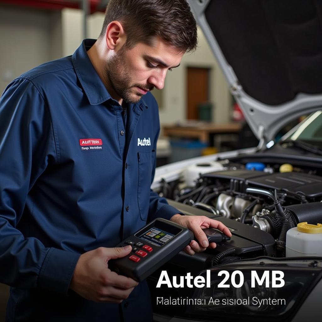 Autel 20 MB Used by Mechanic