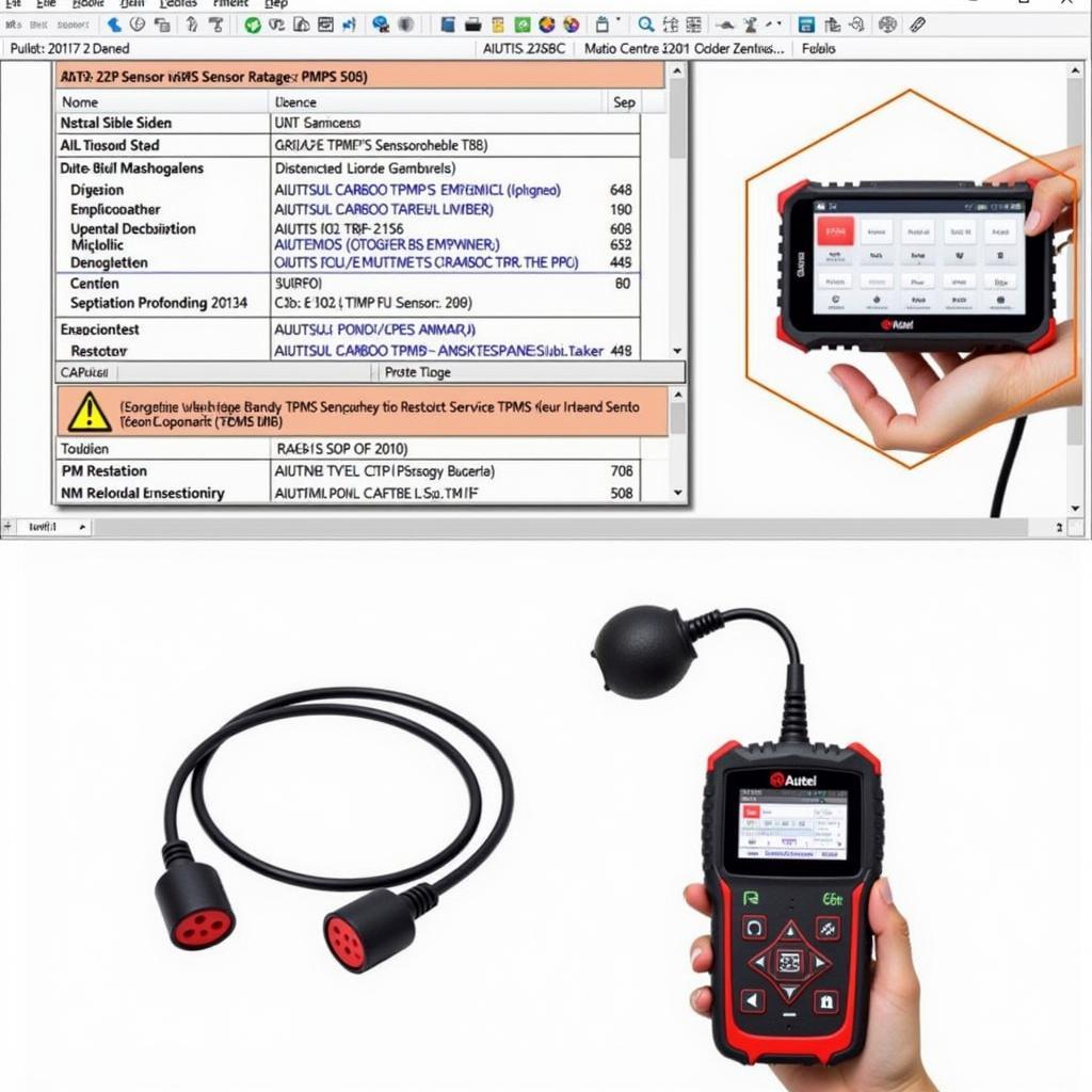 Autel 508 Programming Multiple Sensors