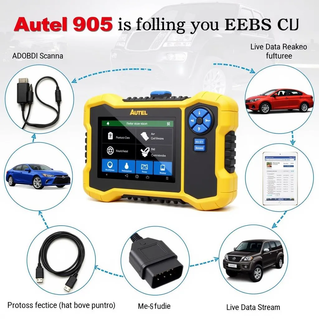 Autel 905 Automotive Diagnostic Scanner