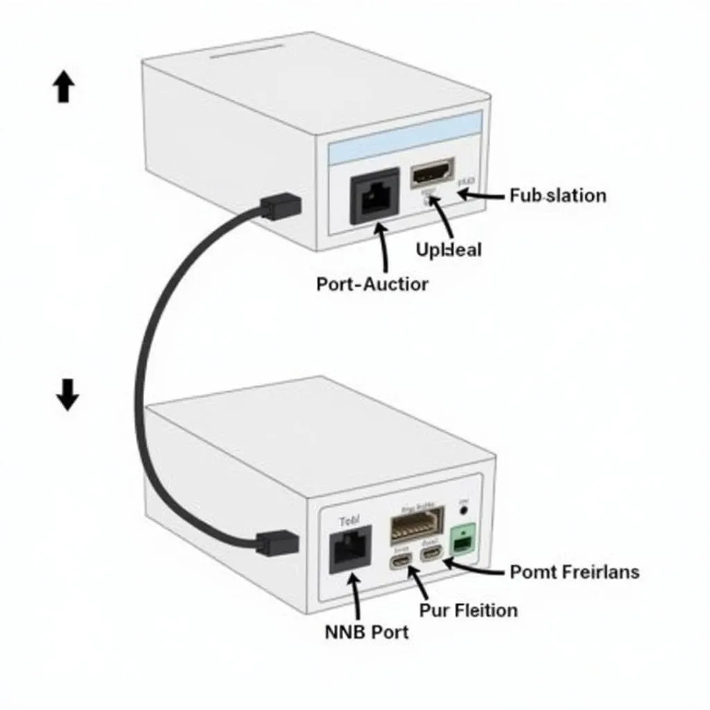 Autel 908 printer connection diagram