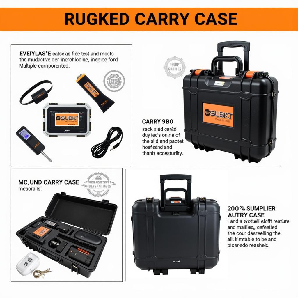 Autel 908 Scanner Carry Case