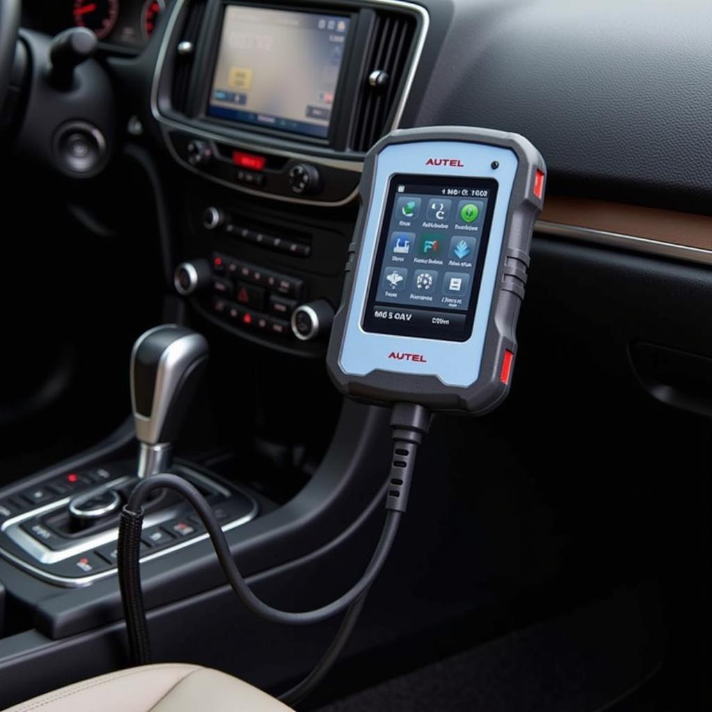 Autel 908s Pro Connected to Vehicle