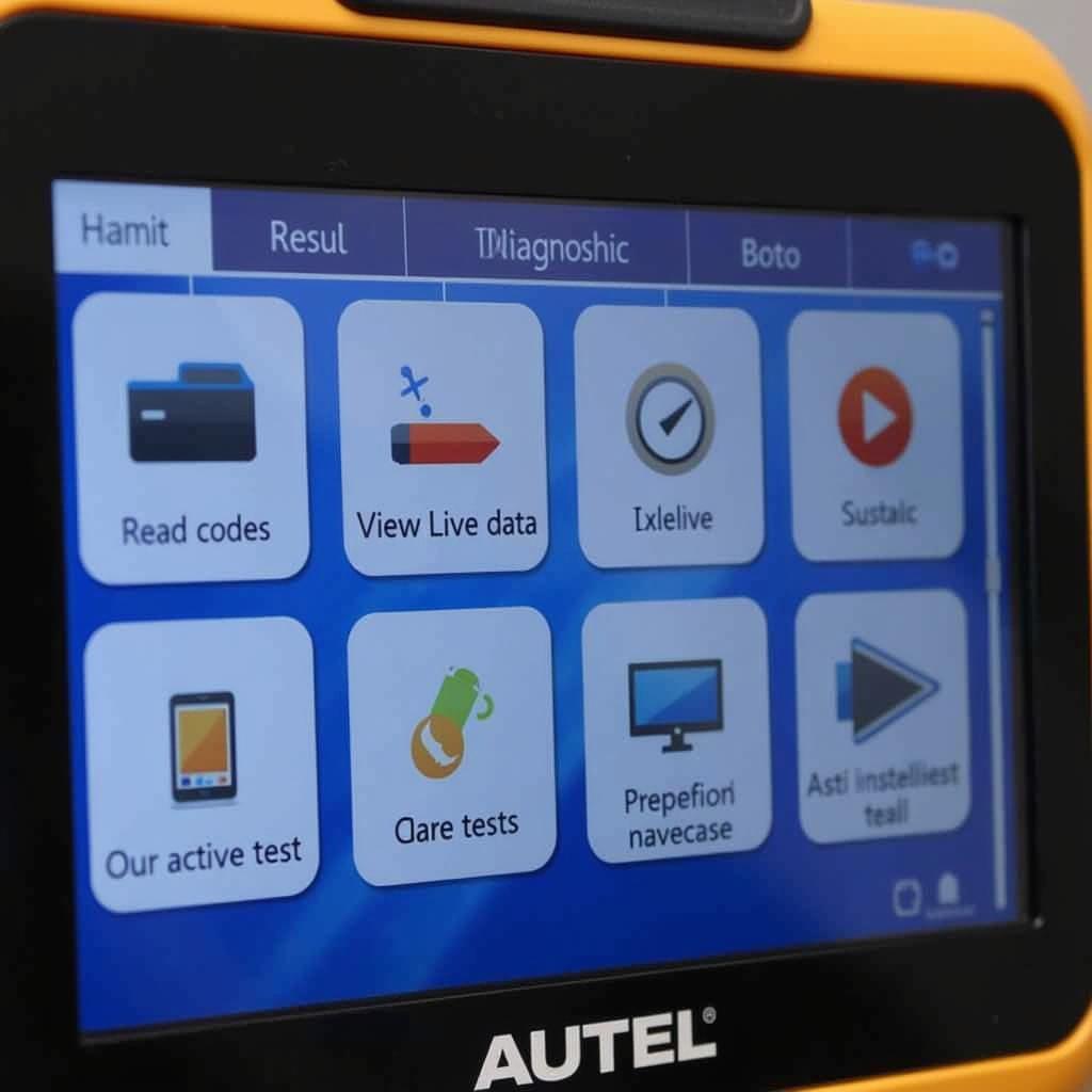 Autel 908s Pro User Interface