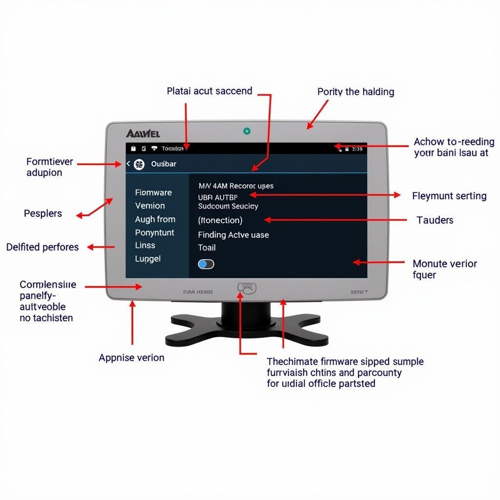 Autel AL319 Firmware Update Screen