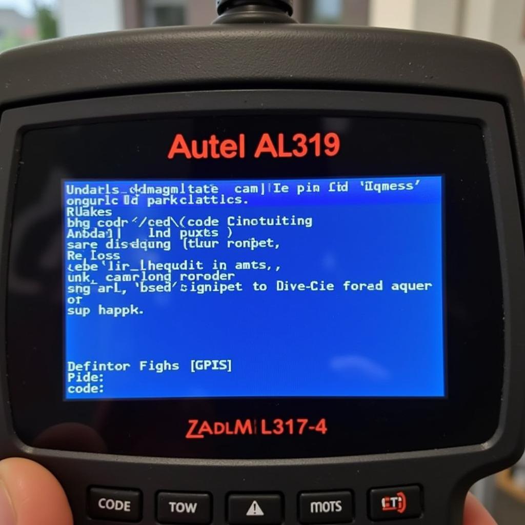 Autel AL319 Reading Diagnostic Codes