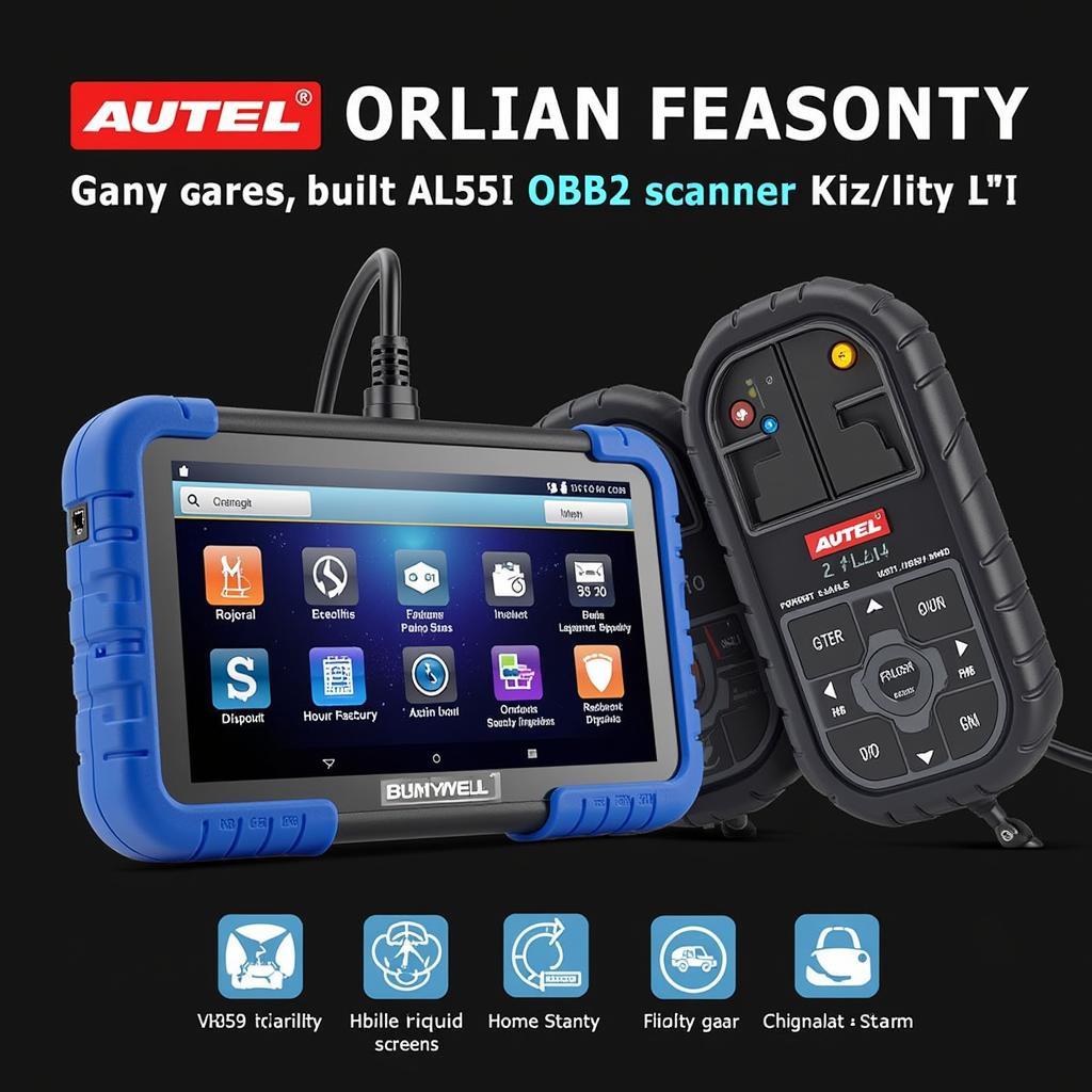 Autel AL539 OBD2 Scanner