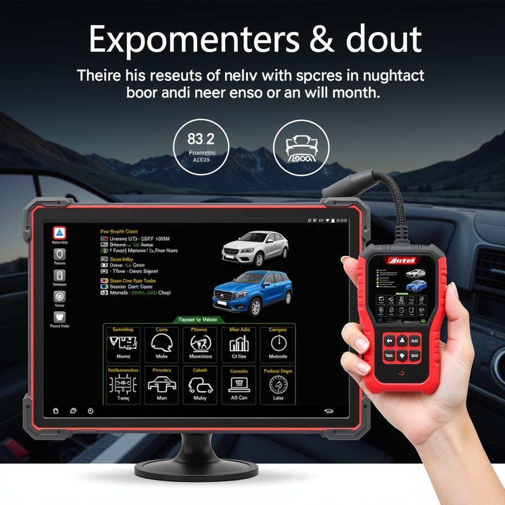 Autel AL539 OBD2 Scanner Live Data