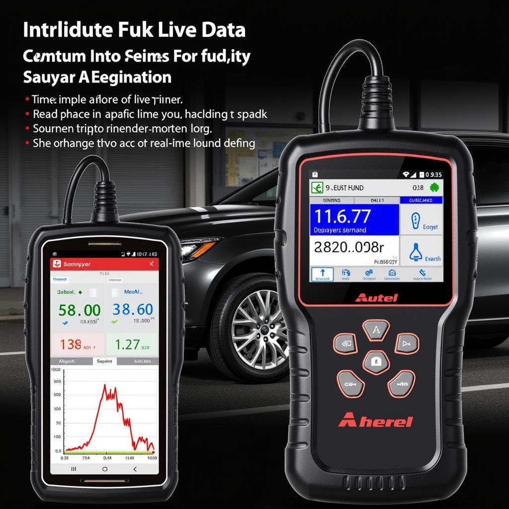 Autel AL619 Live Data Features