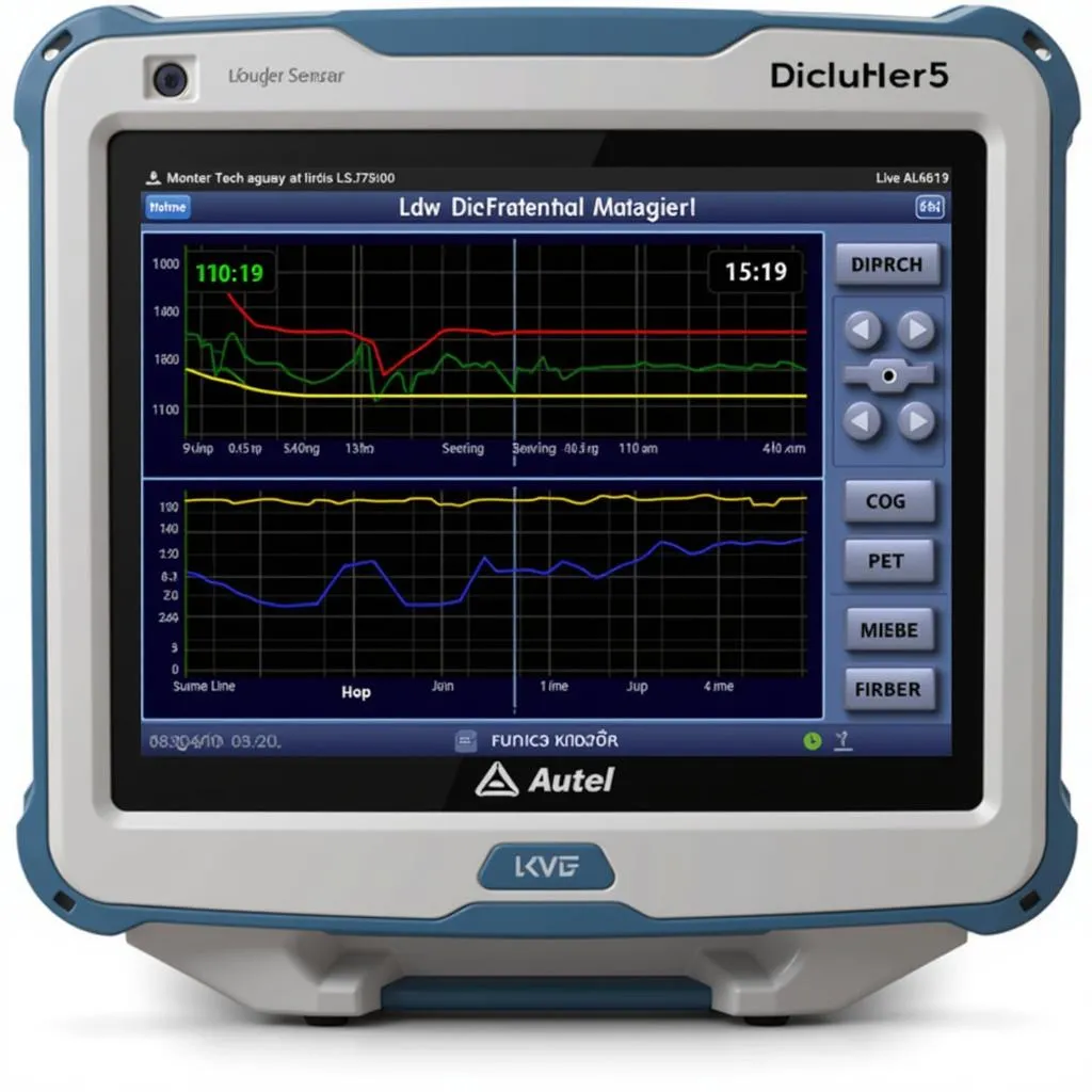 Autel AL619 Live Data Graphing