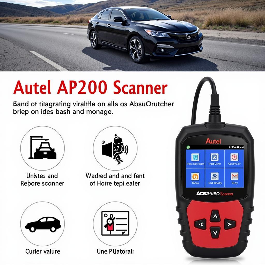 Autel AP200 OBD2 Scanner