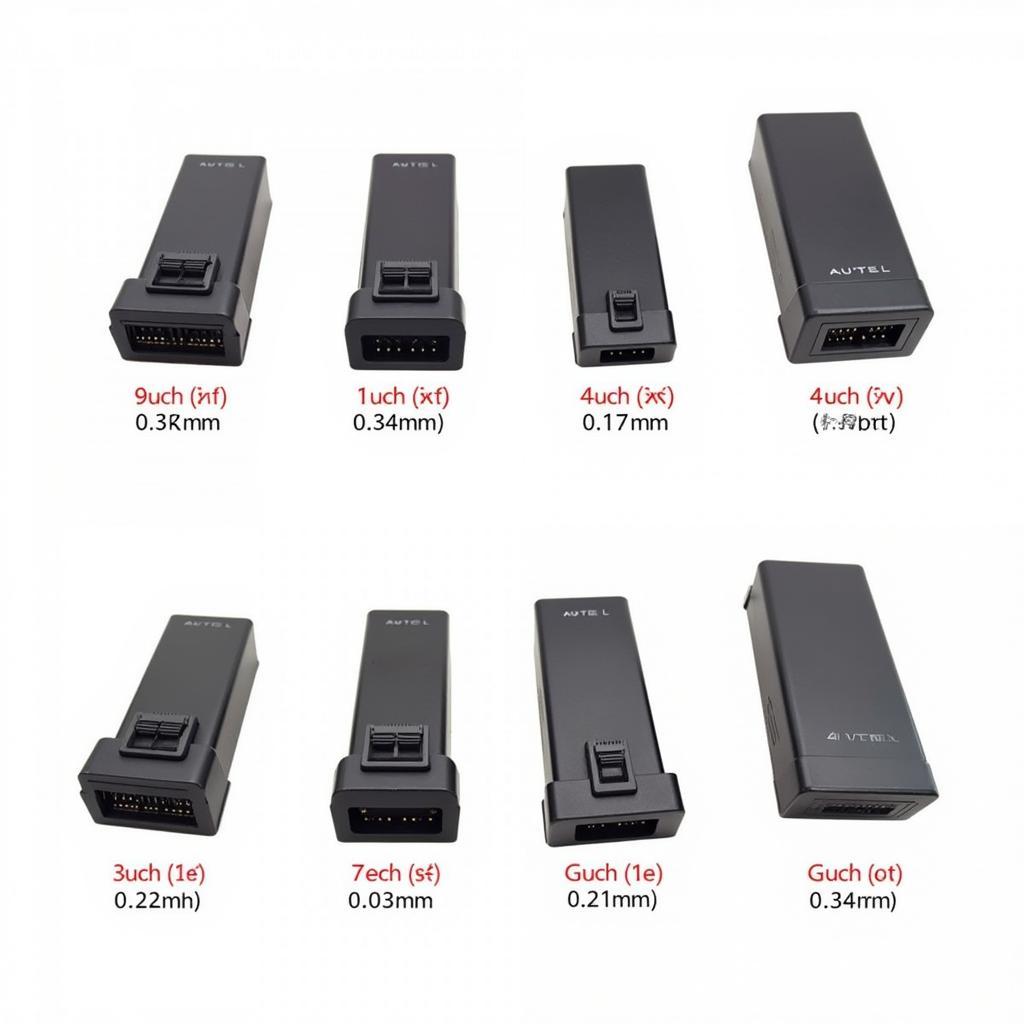 Different Autel Battery Modules