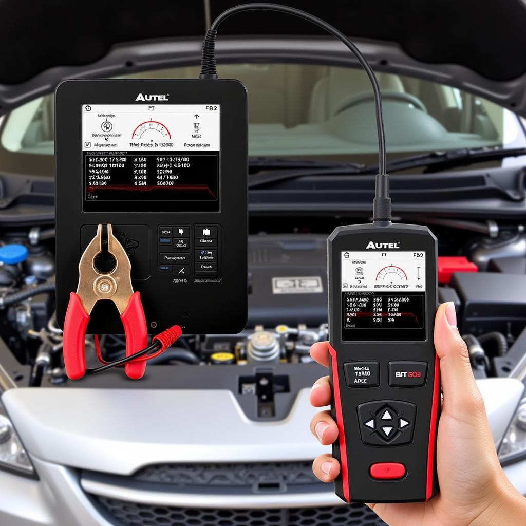 Autel BT609 Performing Battery Test