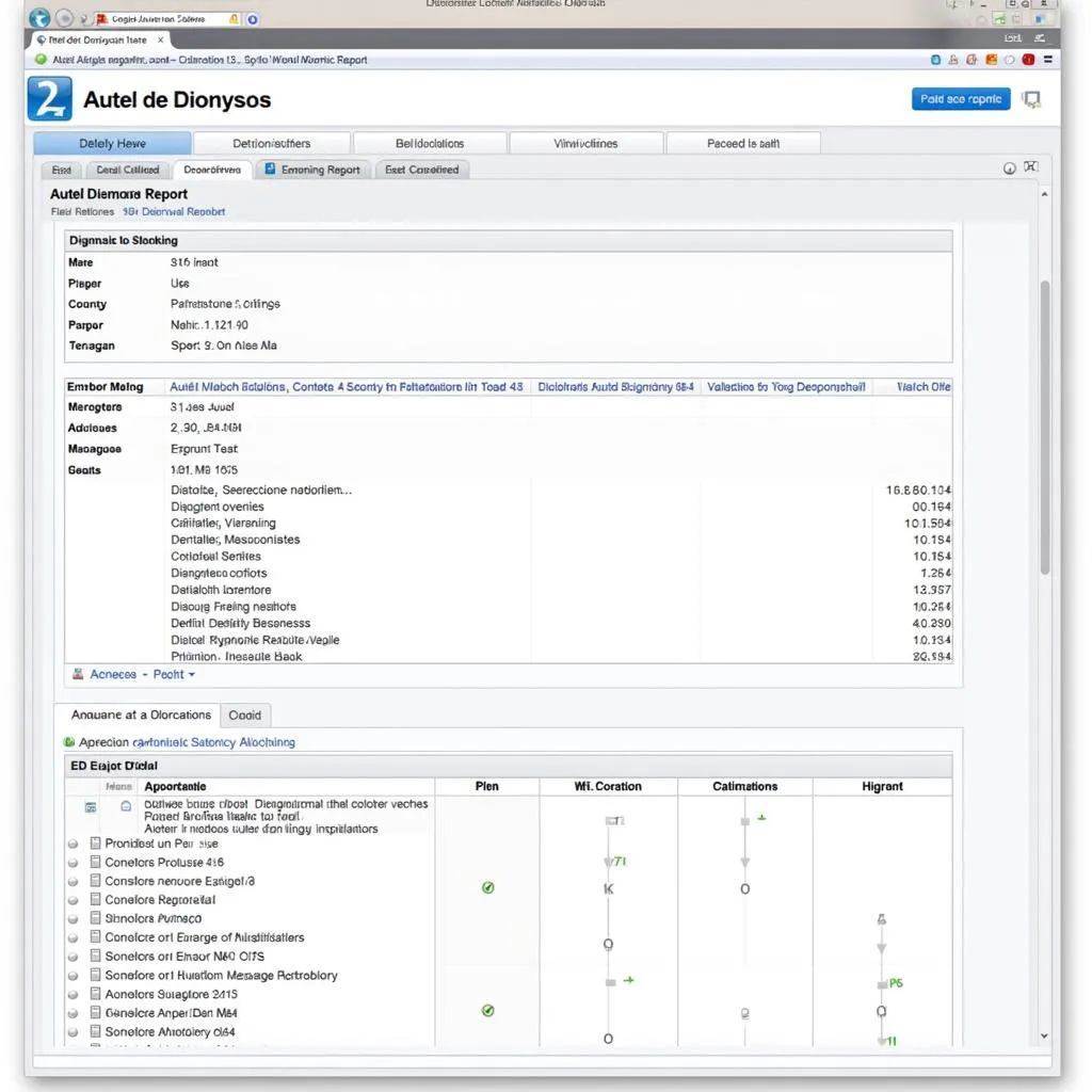 Autel de Dionysos Software Interface