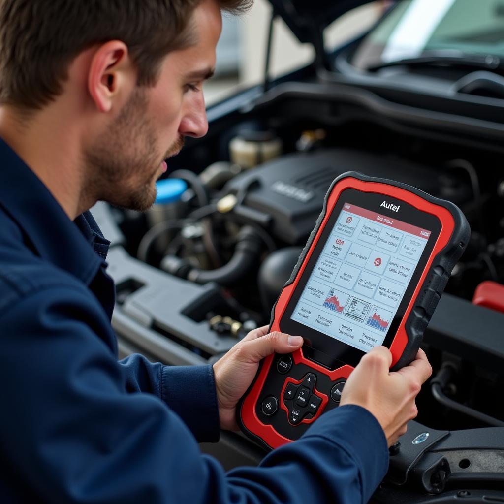 Autel Diagnostic Tools in Action