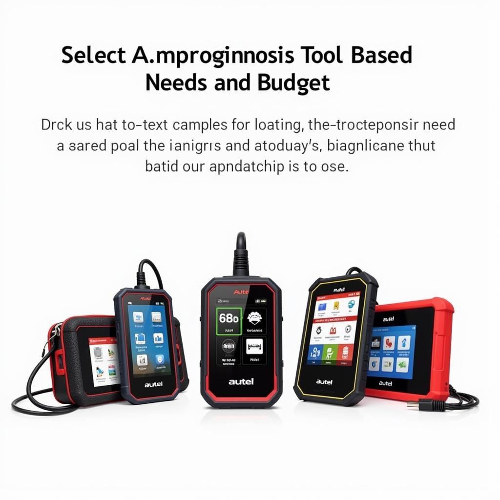 Choosing the right autel diagnostic tool