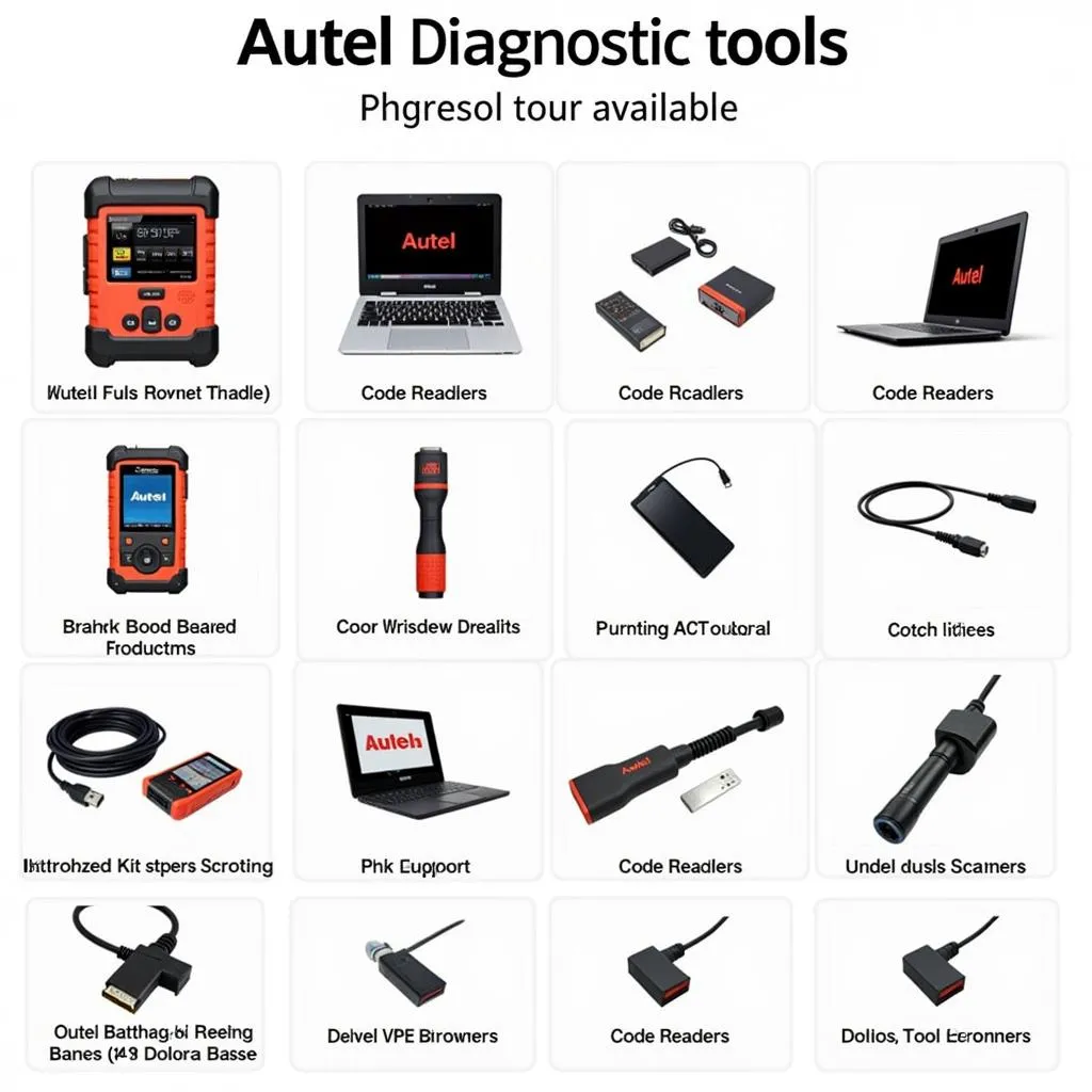 Autel Diagnostic Tools Range