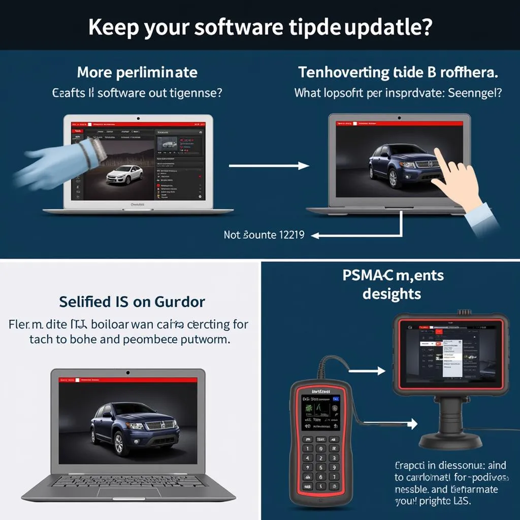 Autel DS808 software update process.